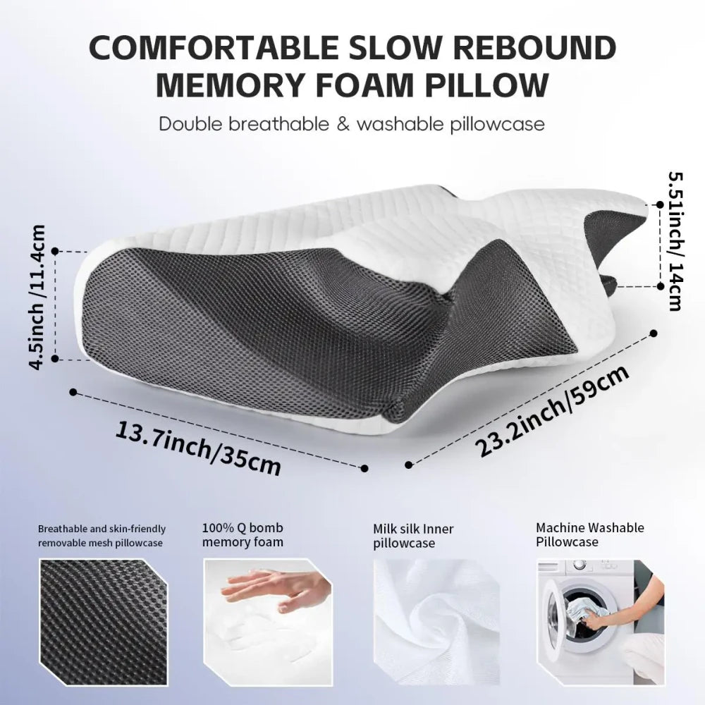 Soft Memory Foam Neck Pillow