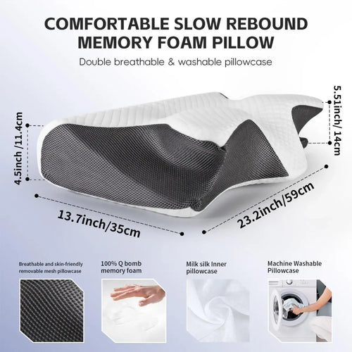Soft Memory Foam Neck Pillow
