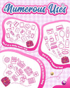 Magenta Bingo Bag with Pockets